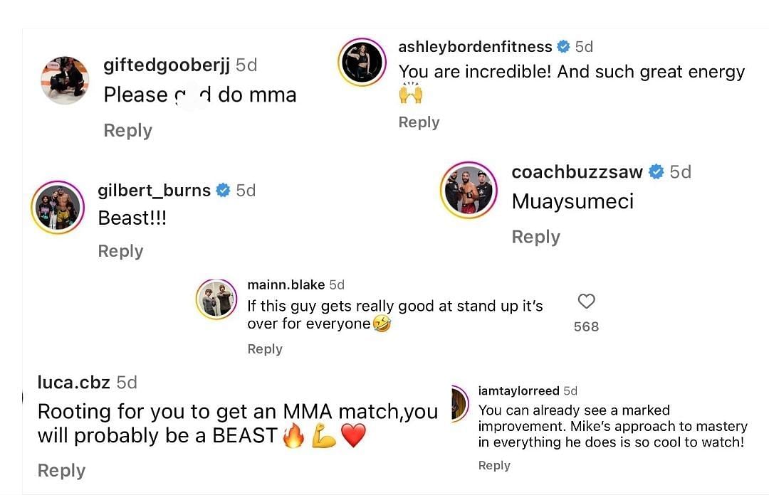 Instagram comments
